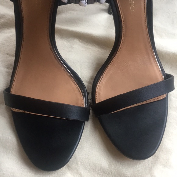 💎 BADGLEY MISCHKA - SPARKLING SIZE 8.5 BLACK HEEL - Picture 6 of 6